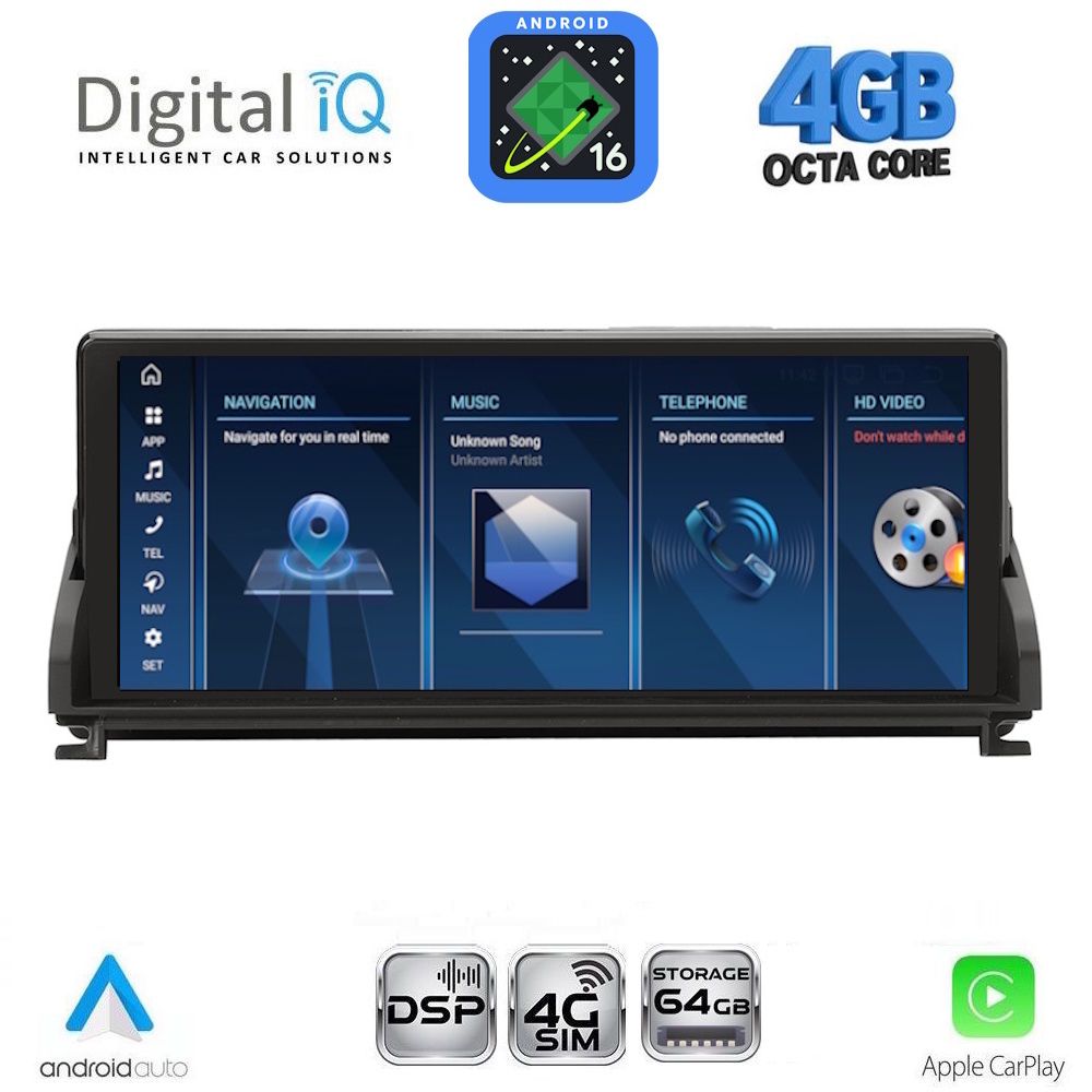 DIGITAL IQ TPG 15945_CPA (10.25inc) (CIC) MULTIMEDIA SYSTEM for BMW Z4 (E89) mod. 2009-2016
