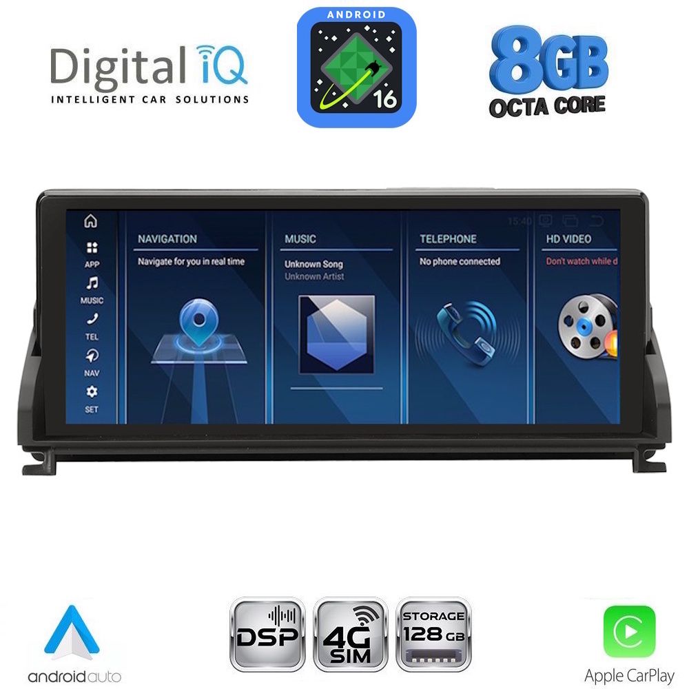 DIGITAL IQ TPK 17945_CPA (12.3'') (CIC) MULTIMEDIA SYSTEM for BMW Z4 (E89) mod. 2009-2016