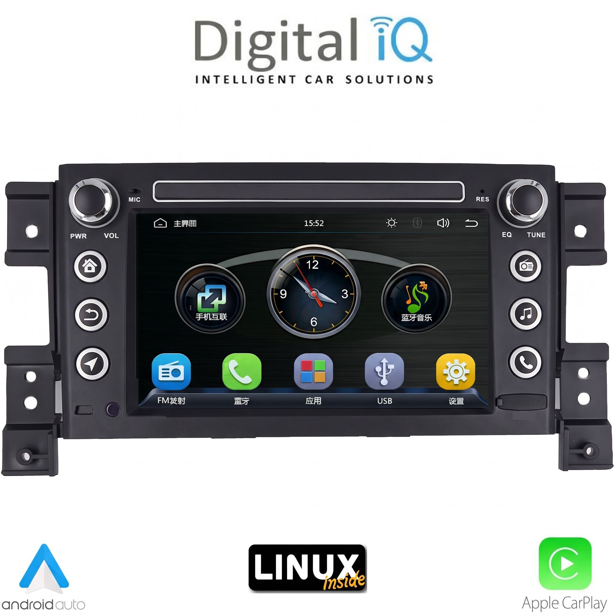 DIGITAL IQ BLA 054_CPA (7" DECK) MULTIMEDIA LINUX SYSTEM for SUZUKI GRAND VITARA mod. 2005-2015 DIGITAL IQ BLA 054_CPA (7" DECK) MULTIMEDIA LINUX SYSTEM for SUZUKI GRAND VITARA mod. 2005-2015