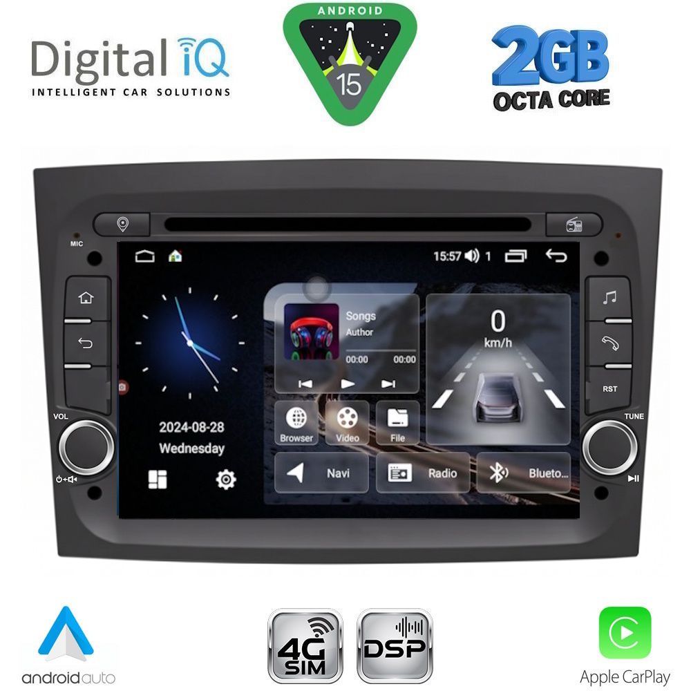 DIGITAL IQ BLF 338_CPA (7" DECK) MULTIMEDIA SYSTEM for FIAT DOBLO mod. 2015-2022 DIGITAL IQ BLF 338_CPA (7" DECK) MULTIMEDIA SYSTEM for FIAT DOBLO mod. 2015-2022