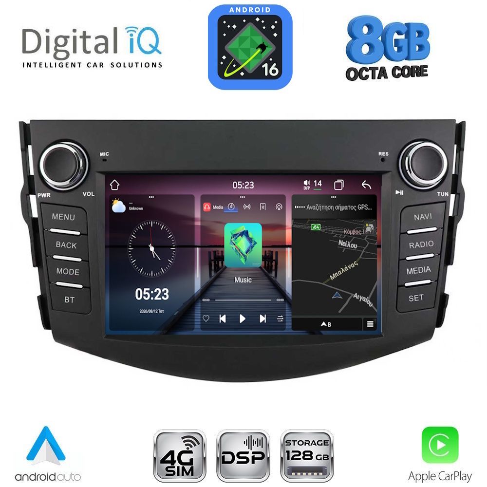 DIGITAL IQ BLM 517_CPA (7" DECK) MULTIMEDIA OEM for TOYOTA RAV 4 mod. 2006-2012