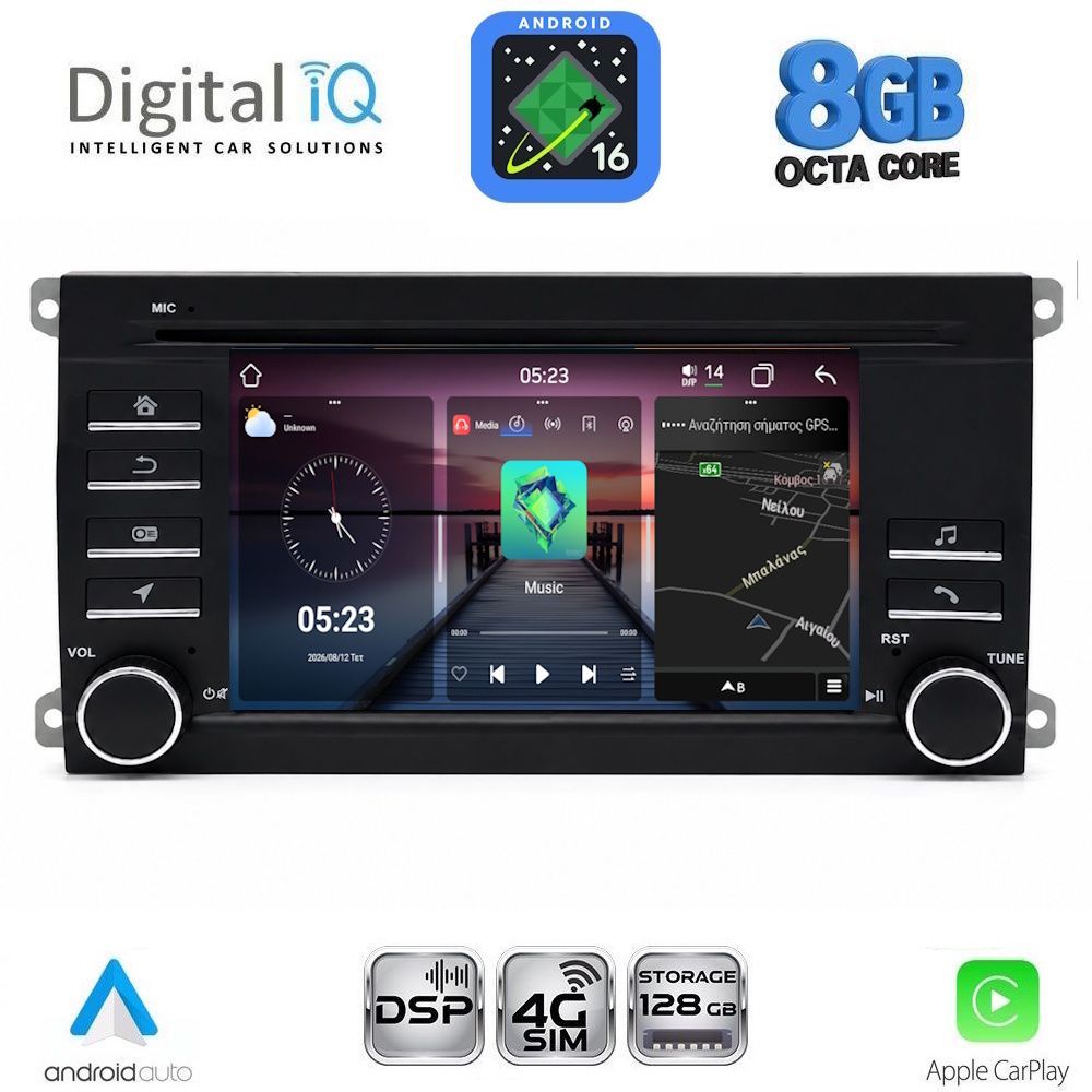 DIGITAL IQ BLM 543_CPA (7" DECK) MULTIMEDIA OEM for PORSCHE CAYENNE mod. 2002-2011 DIGITAL IQ BLM 543_CPA (7" DECK) MULTIMEDIA OEM for PORSCHE CAYENNE mod. 2002-2011
