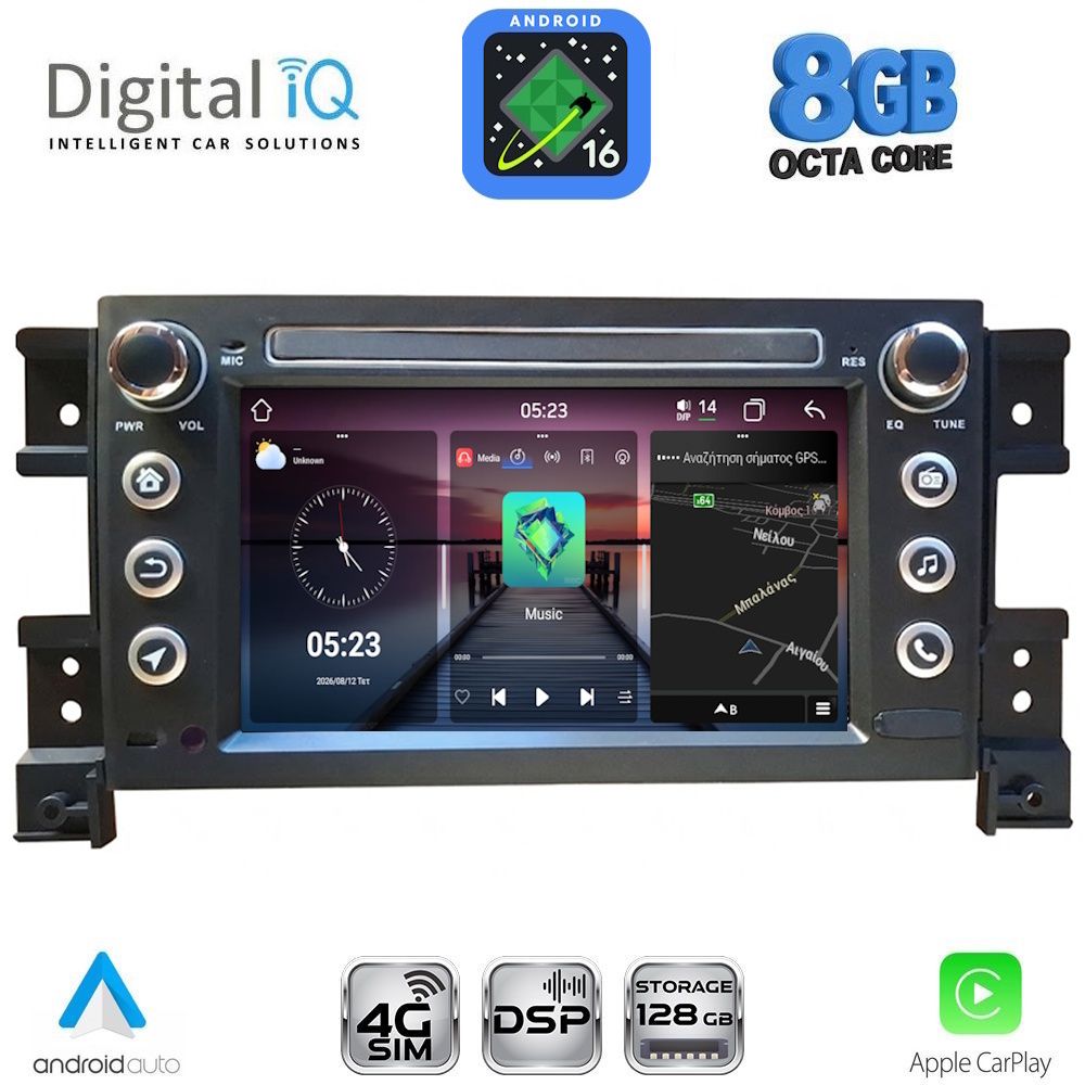 DIGITAL IQ BLM 554_CPA (7" DECK) MULTIMEDIA OEM for SUZUKI GRAND VITARA mod. 2005-2015 DIGITAL IQ BLM 554_CPA (7" DECK) MULTIMEDIA OEM for SUZUKI GRAND VITARA mod. 2005-2015