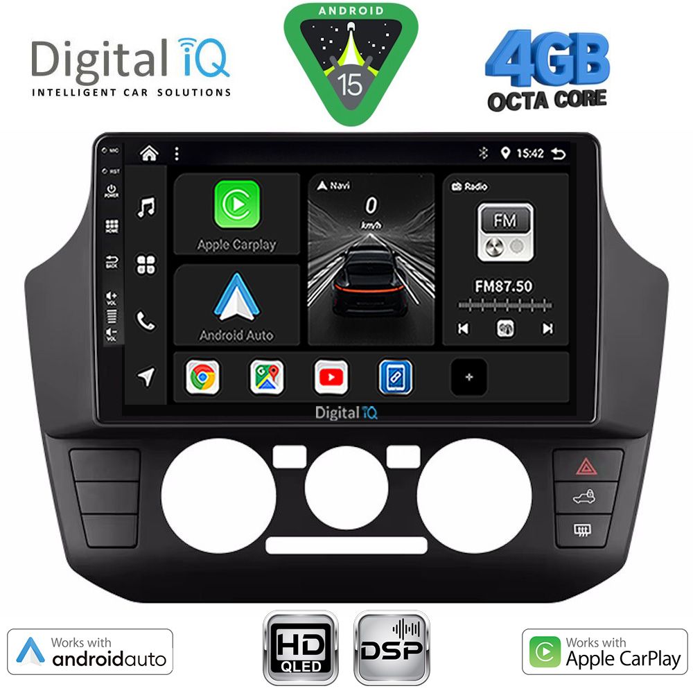 DIGITAL IQ BXF 16774_CPAA (9inc) MULTIMEDIA TABLET for SEAT MII - SKODA CITIGO - VW UP mod. 2017-2023 DIGITAL IQ BXF 16774_CPAA (9inc) MULTIMEDIA TABLET for SEAT MII - SKODA CITIGO - VW UP mod. 2017-2023