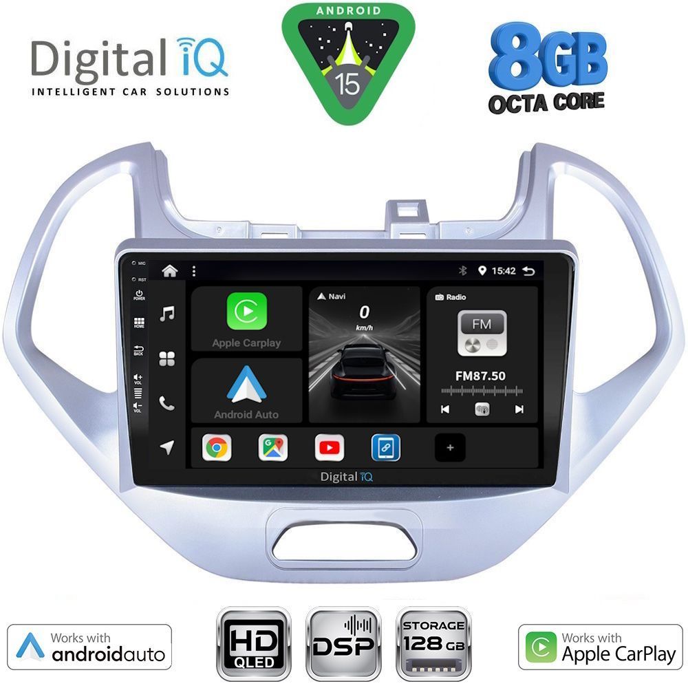 DIGITAL IQ BXF 18167LO_CPAA (9inc) MULTIMEDIA TABLET for FORD KA mod. 2017-2023