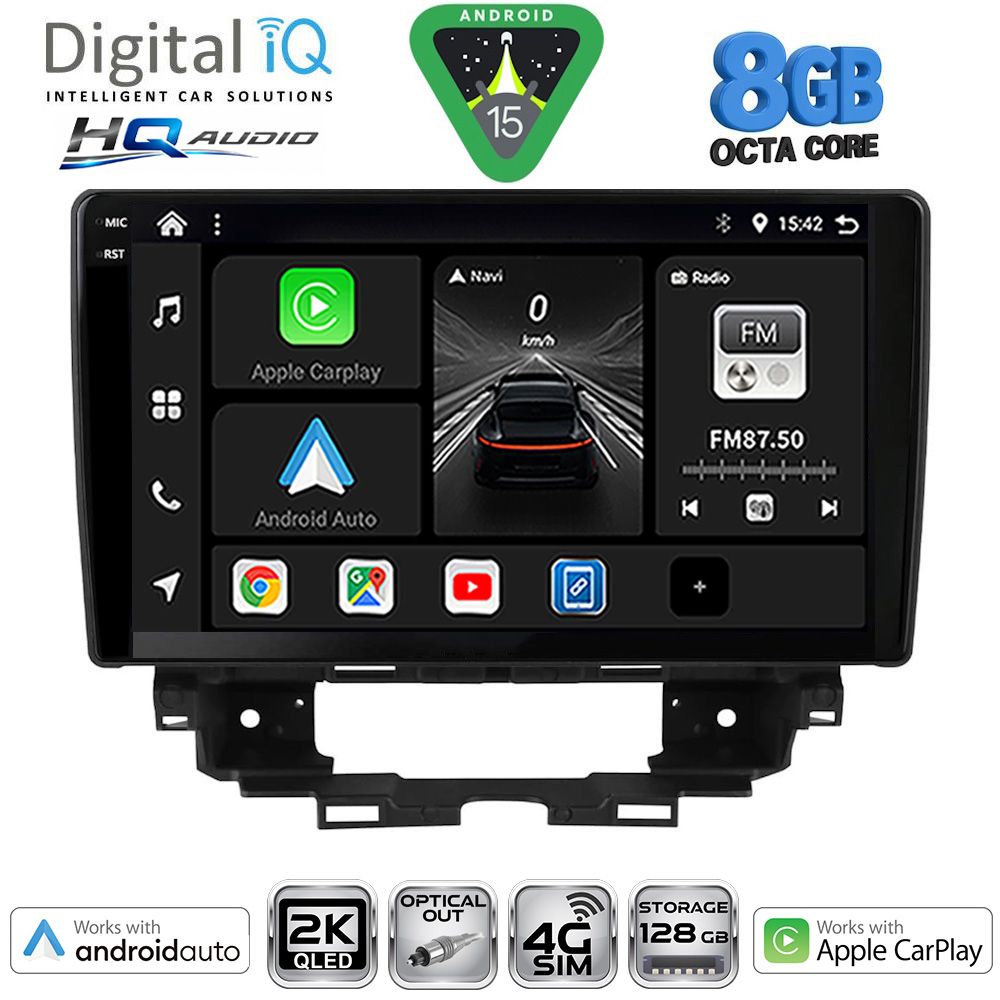 DIGITAL IQ BXK 20557_CPAA (10inc) MULTIMEDIA TABLET for RENAULT KANGOO mod. 2021+