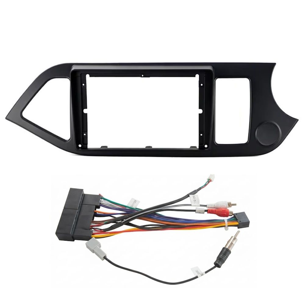 DIQ FRAME CR0308 RHD (9inc for KIA PICANTO mod. 2011-2017 RHD)