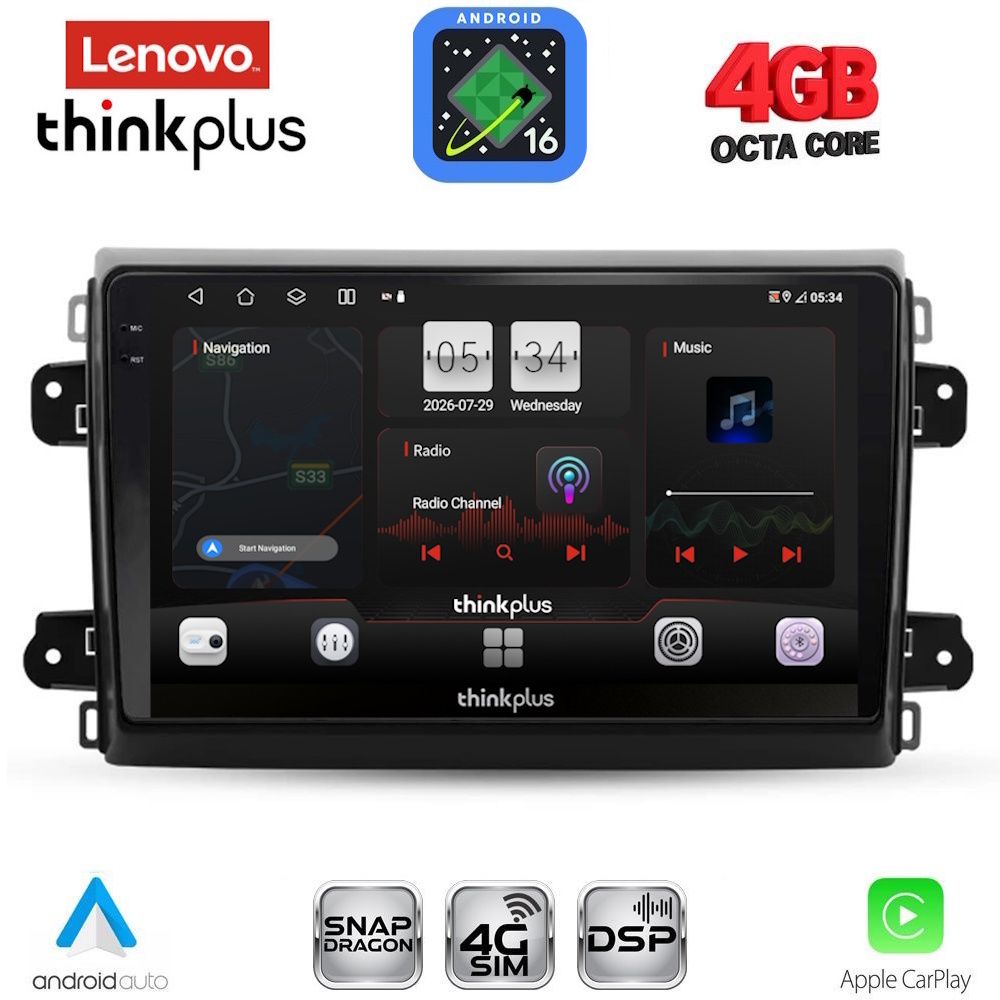 LENOVO LTG 7143_CPA (9inc) MULTIMEDIA TABLET for FIAT DUCATO mod. 2021-2026