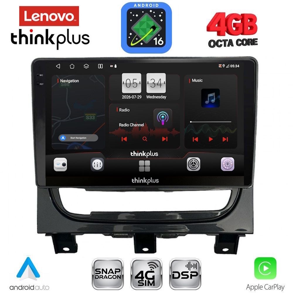 LENOVO LTG 7146_CPA (9inc) MULTIMEDIA TABLET for FIAT STRADA mod. 2012-2020