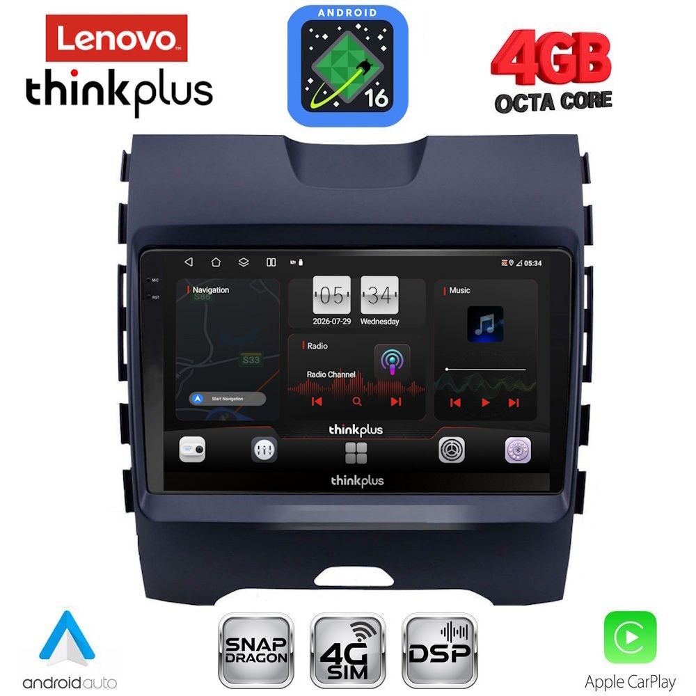 LENOVO LTG 7152_CPA (9inc) MULTIMEDIA TABLET for FORD EDGE mod. 2015-2023