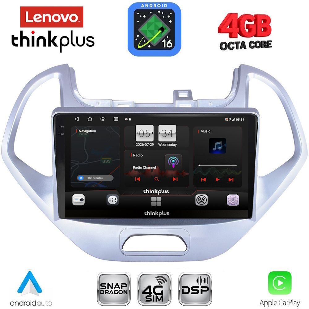 LENOVO LTG 7167LO_CPA (9inc) MULTIMEDIA TABLET for FORD KA mod. 2017-2024