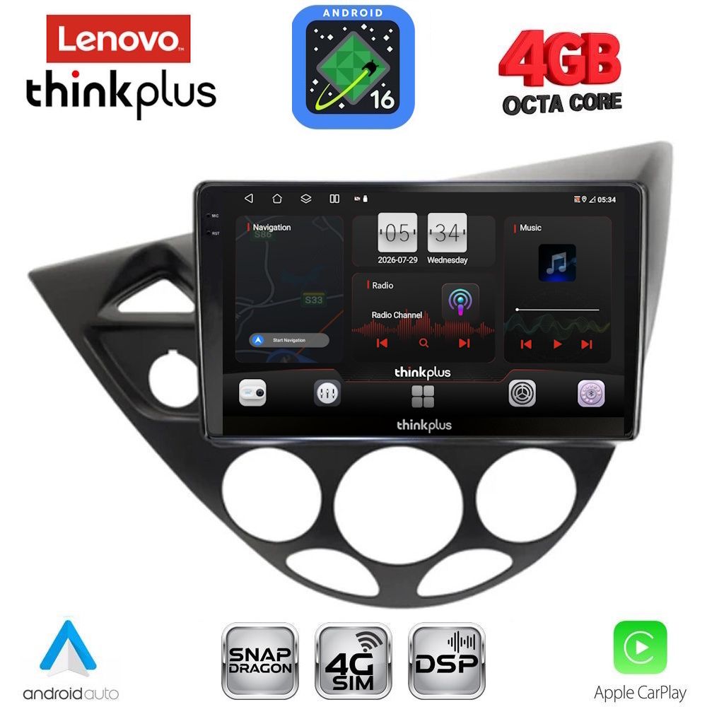 LENOVO LTG 7169_CPA (9inc) MULTIMEDIA TABLET for FORD FOCUS mod. 1998-2004