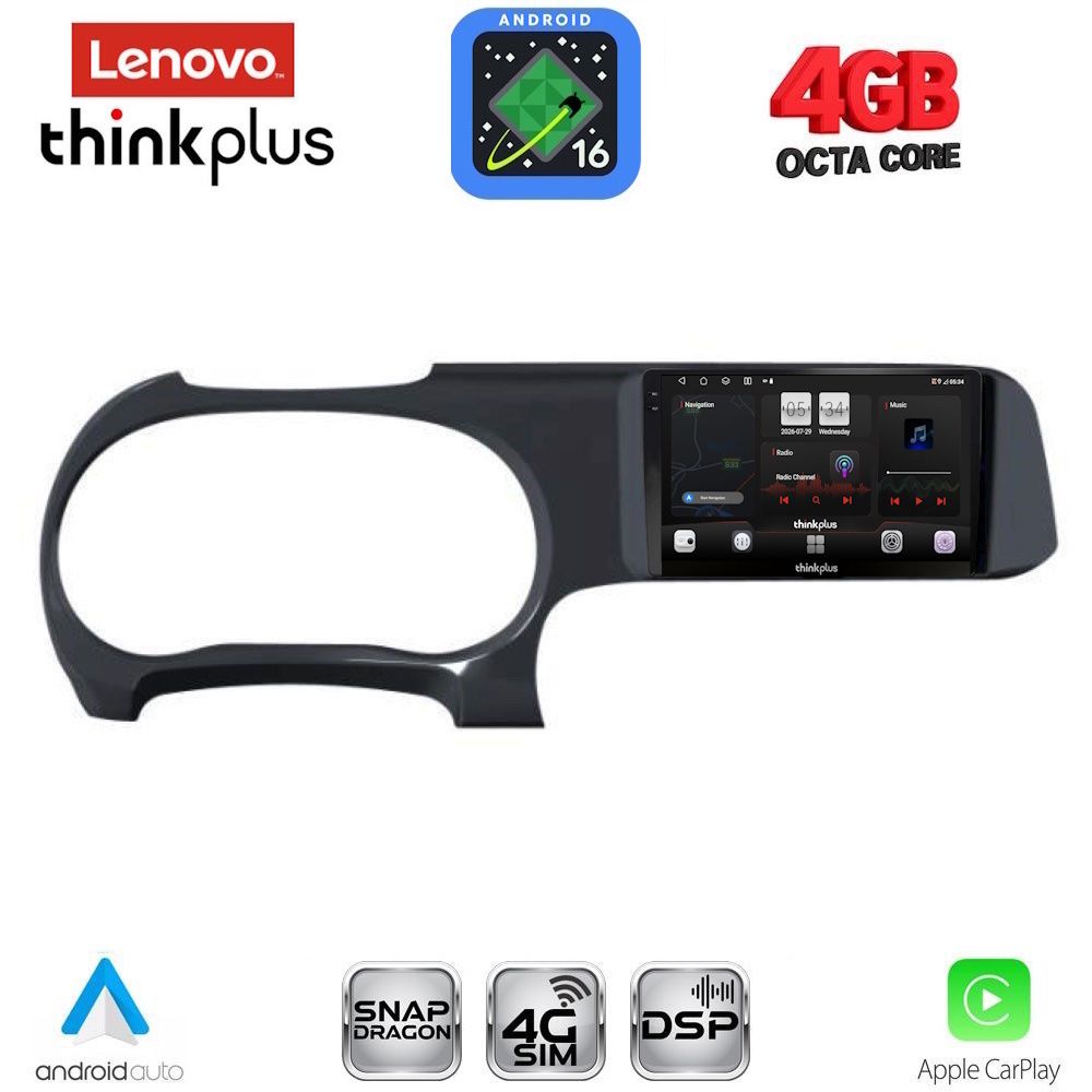 LENOVO LTG 7225_CPA (9inc) MULTIMEDIA TABLET for HYUNDAI i10 mod. 2020-2026