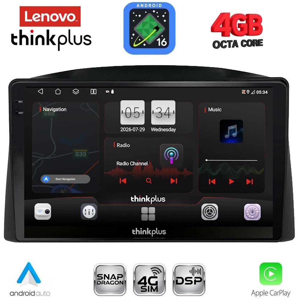 LENOVO LTG 7271_CPA (10inc) MULTIMEDIA TABLET for JEEP GRAND CHEROKEE mod. 2005-2007 with Original Navi