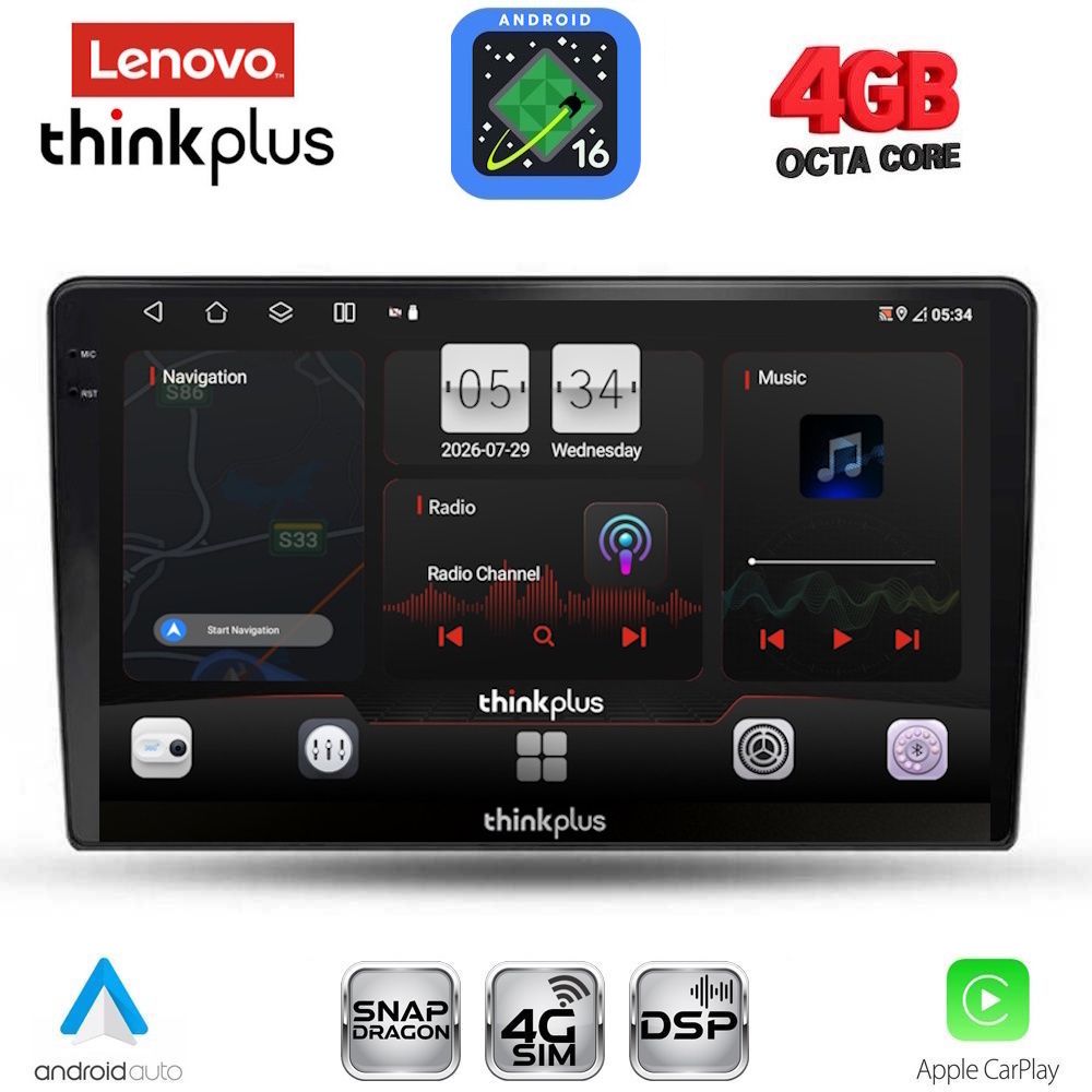 LENOVO LTG 7301_CPA (9inc) MULTIMEDIA TABLET for KIA CEED mod. 2009-2012