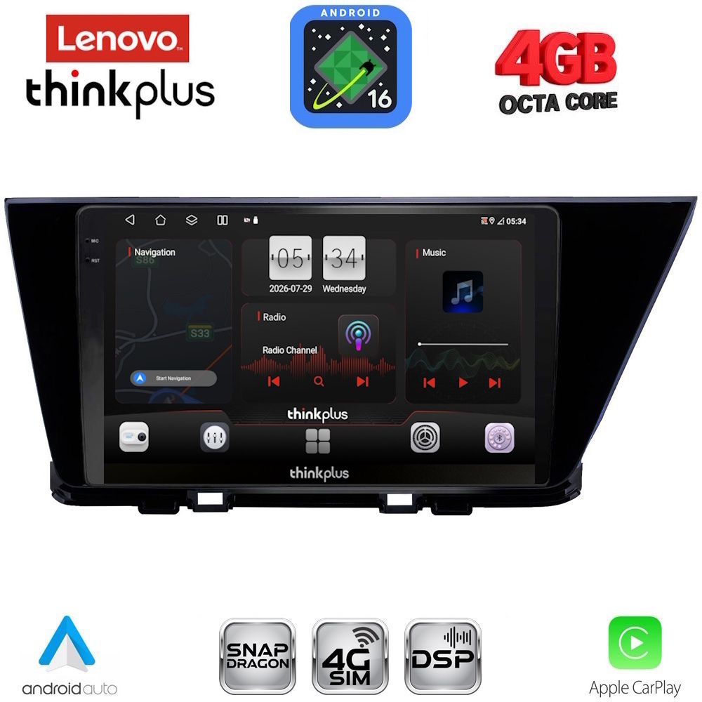 LENOVO LTG 7305_CPA (9inc) MULTIMEDIA TABLET for KIA NIRO mod. 2017-2021