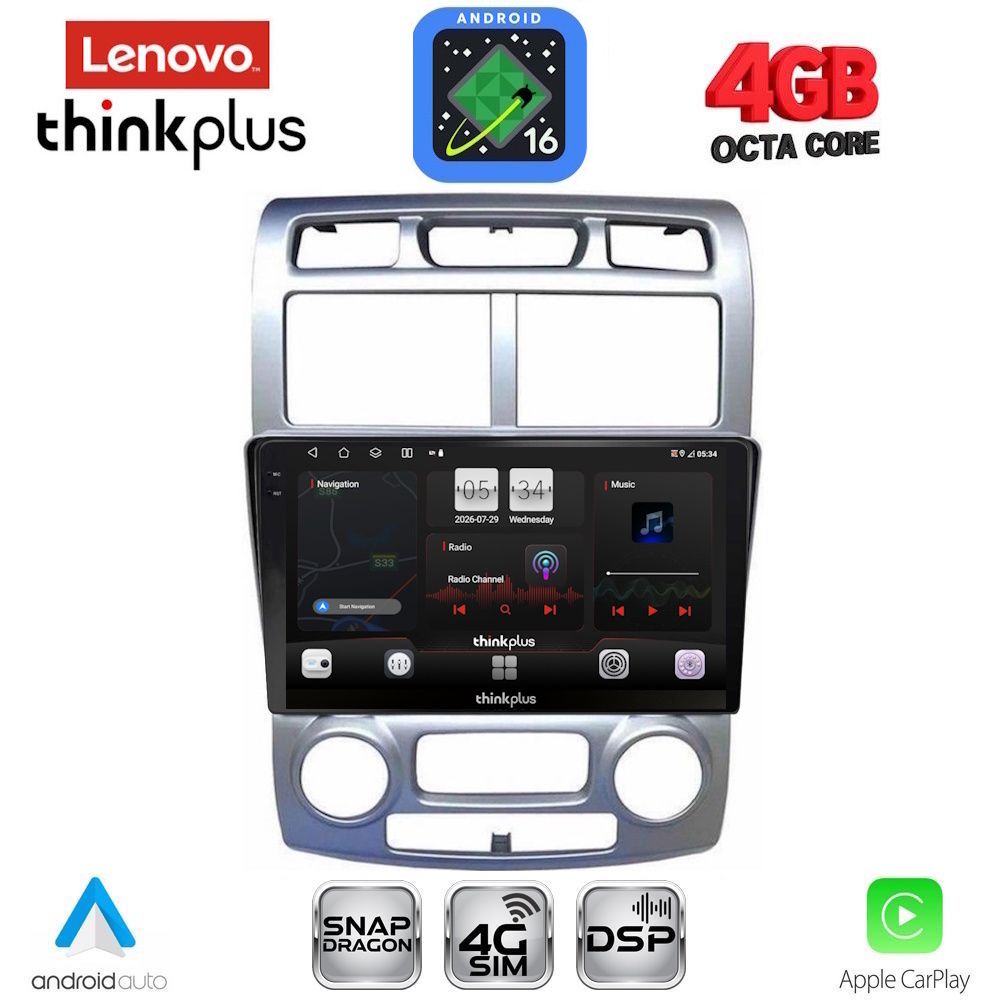 LENOVO LTG 7324CL_CPA (9inc) MULTIMEDIA TABLET for KIA SPORTAGE mod. 2004-2010
