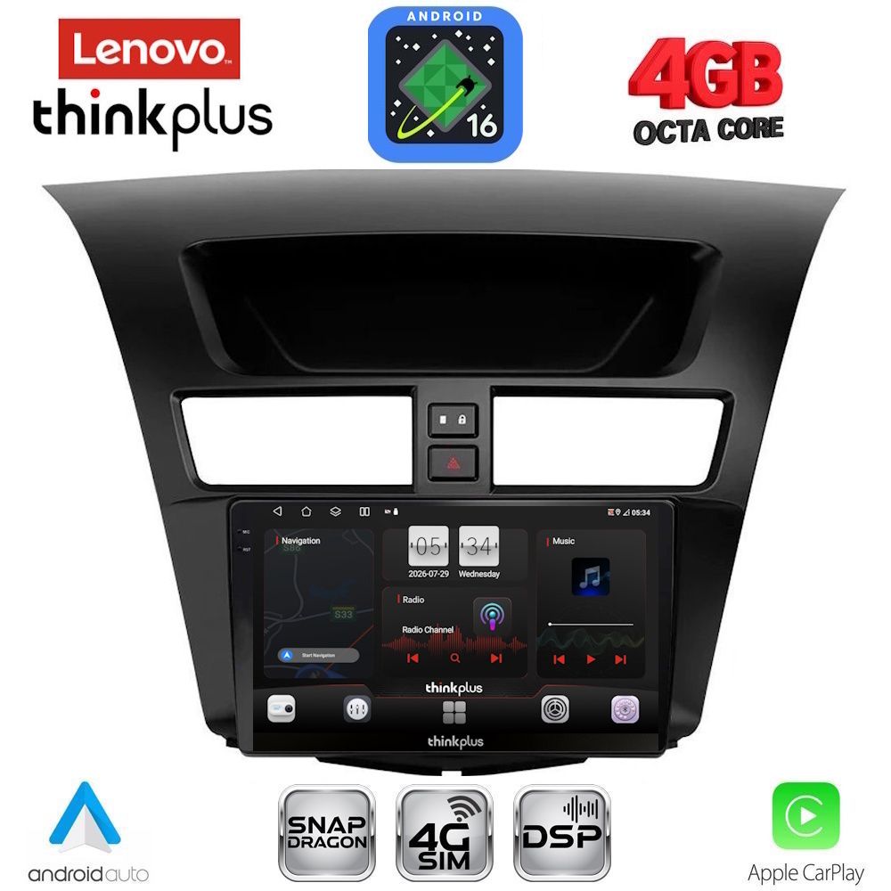 LENOVO LTG 7364_CPA (9inc) MULTIMEDIA TABLET for MAZDA BT50 mod. 2012-2019