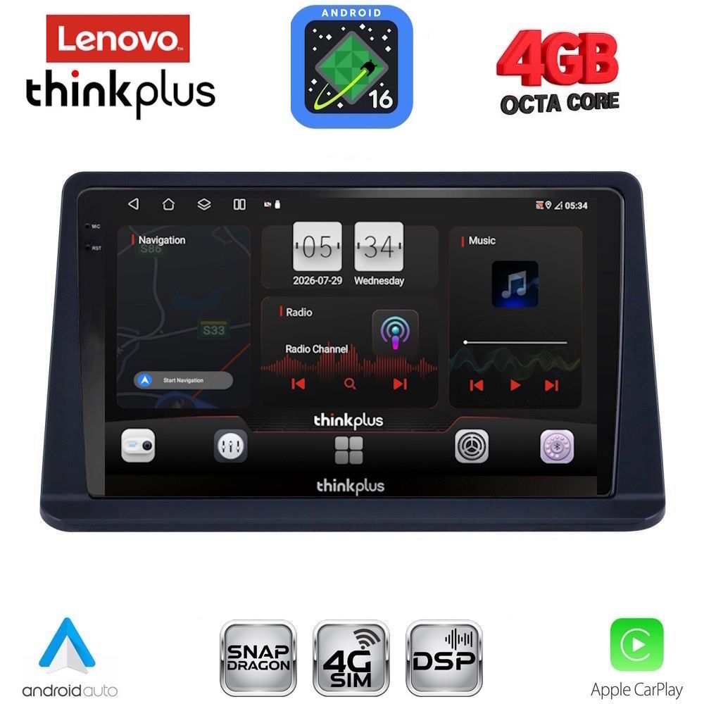 LENOVO LTG 7445_CPA (9inc) MULTIMEDIA TABLET for MITSUBISHI PAJERO mod. 1999-2006