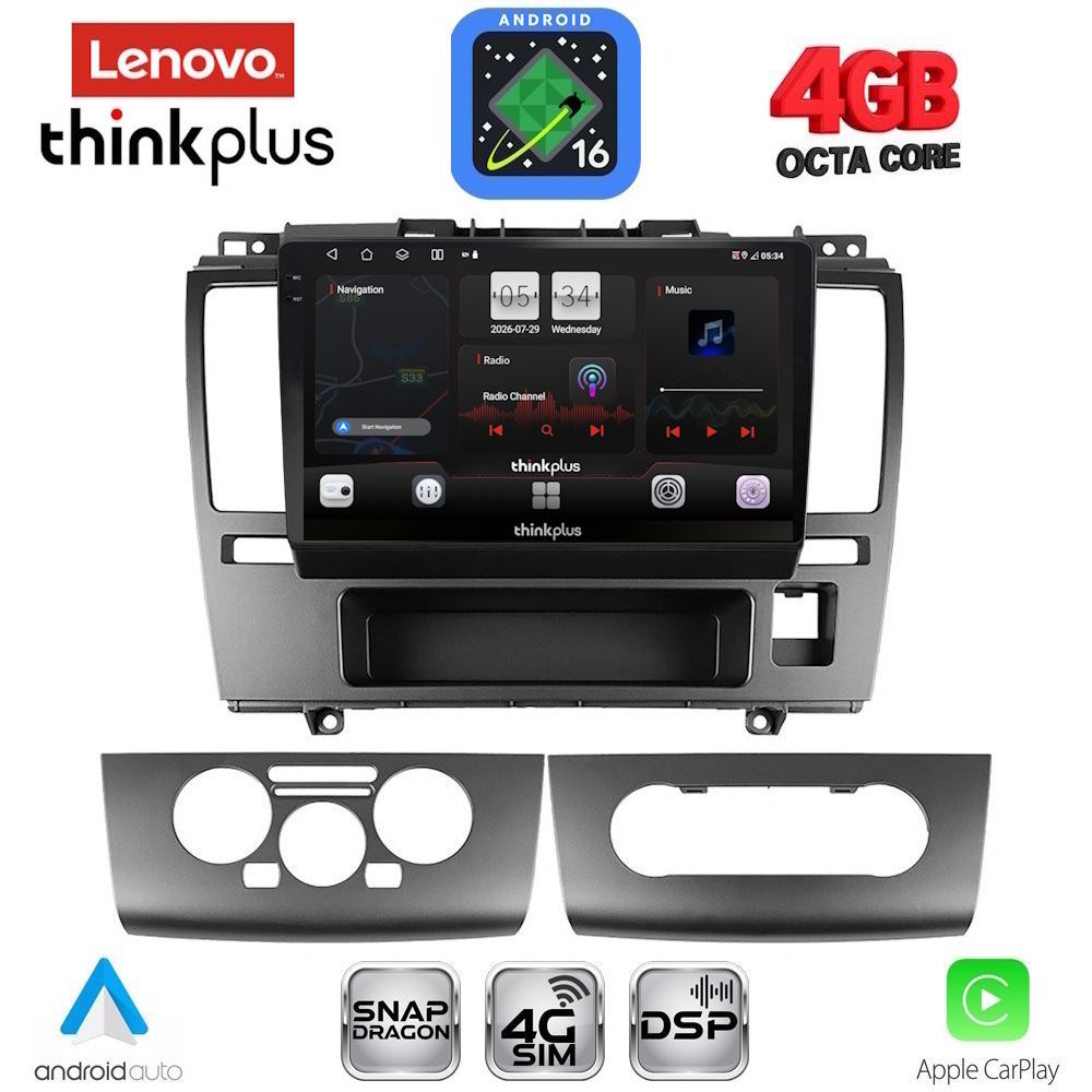 LENOVO LTG 7465A_CPA (9inc) MULTIMEDIA TABLET for NISSAN TIDA mod. 2004-2012