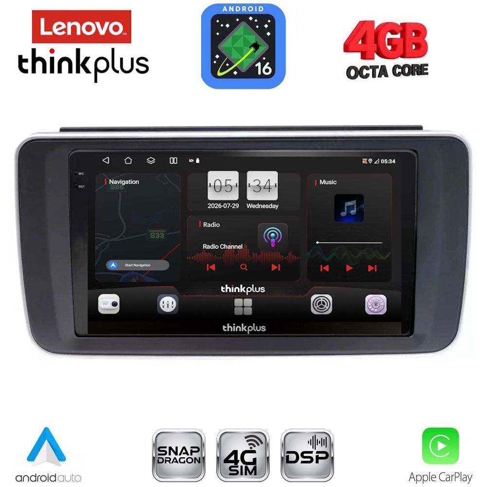 LENOVO LTG 7473_CPA (9inc) MULTIMEDIA TABLET for NISSAN LEAF mod. 2018-2026