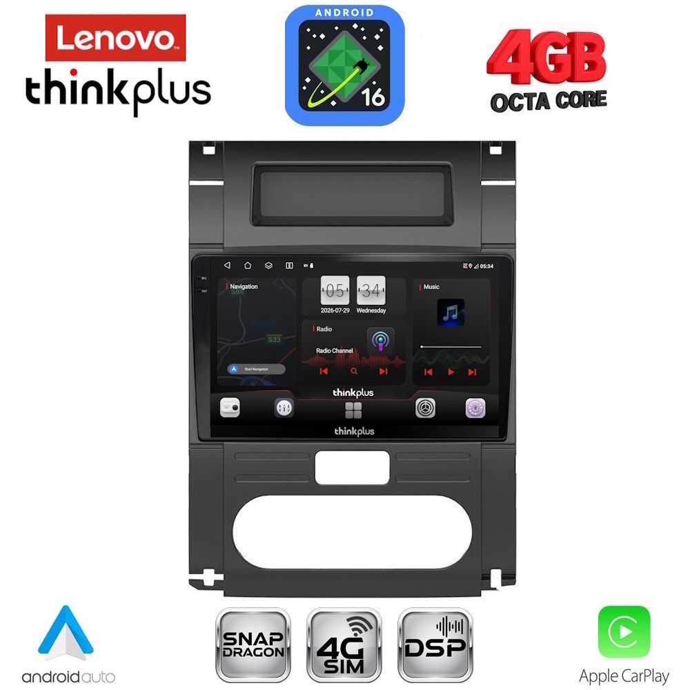 LENOVO LTG 7477_CPA (10inc) MULTIMEDIA TABLET for NISSAN XTRAIL mod. 2007-2013