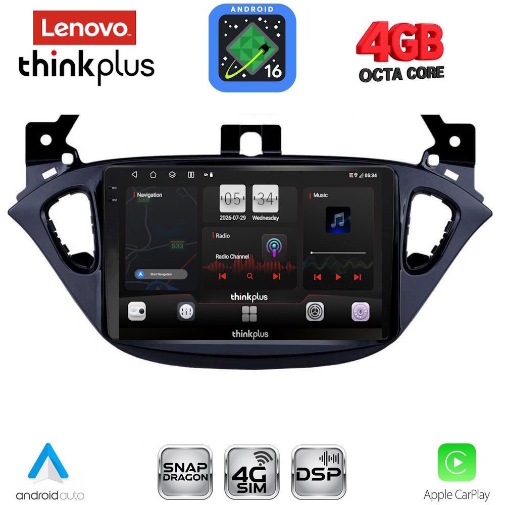 LENOVO LTG 7486_CPA (9inc) MULTIMEDIA TABLET for OPEL ADAM - CORSA E mod. 2014-2019