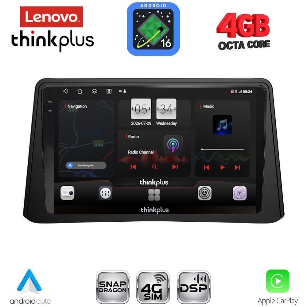 LENOVO LTG 7496_CPA (9inc) MULTIMEDIA TABLET for OPEL MOKKA mod. 2012-2015