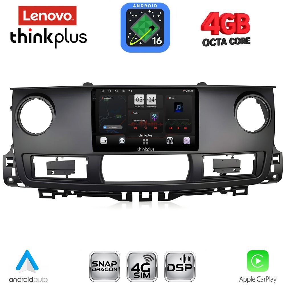LENOVO LTG 7554_CPA (10inc) MULTIMEDIA TABLET for RENAULT MASTER mod. 2003-2010