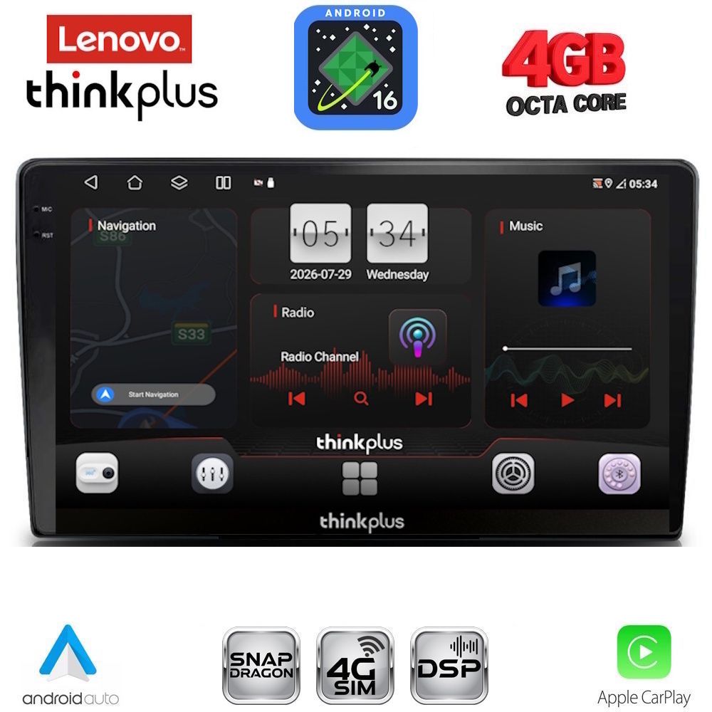 LENOVO LTG 7722_CPA (9inc) MULTIMEDIA TABLET for TOYOTA LANDCRUISER mod. 1998-2003
