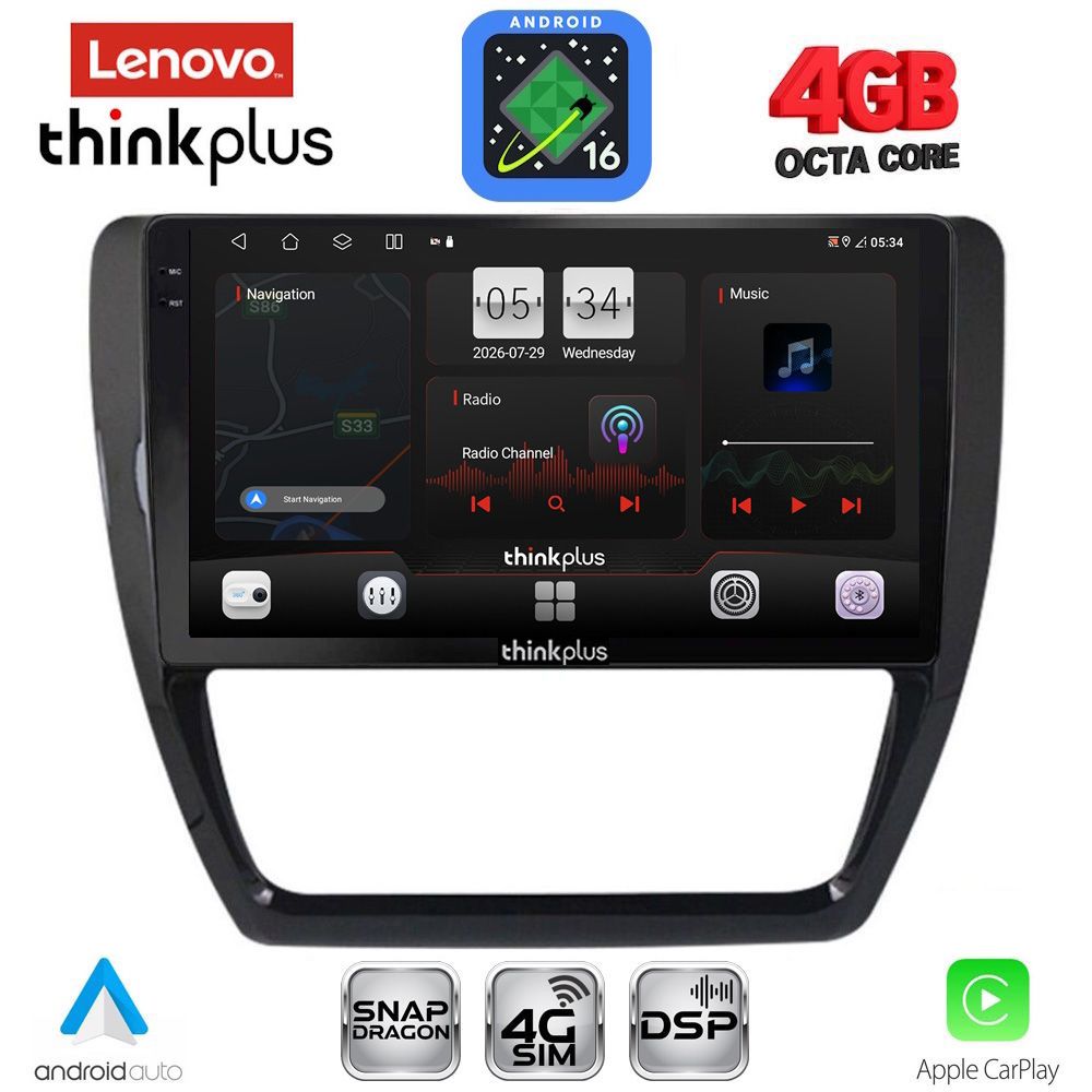 LENOVO LTG 7741_CPA (10inc) MULTIMEDIA TABLET for VW JETTA mod. 2010-2016