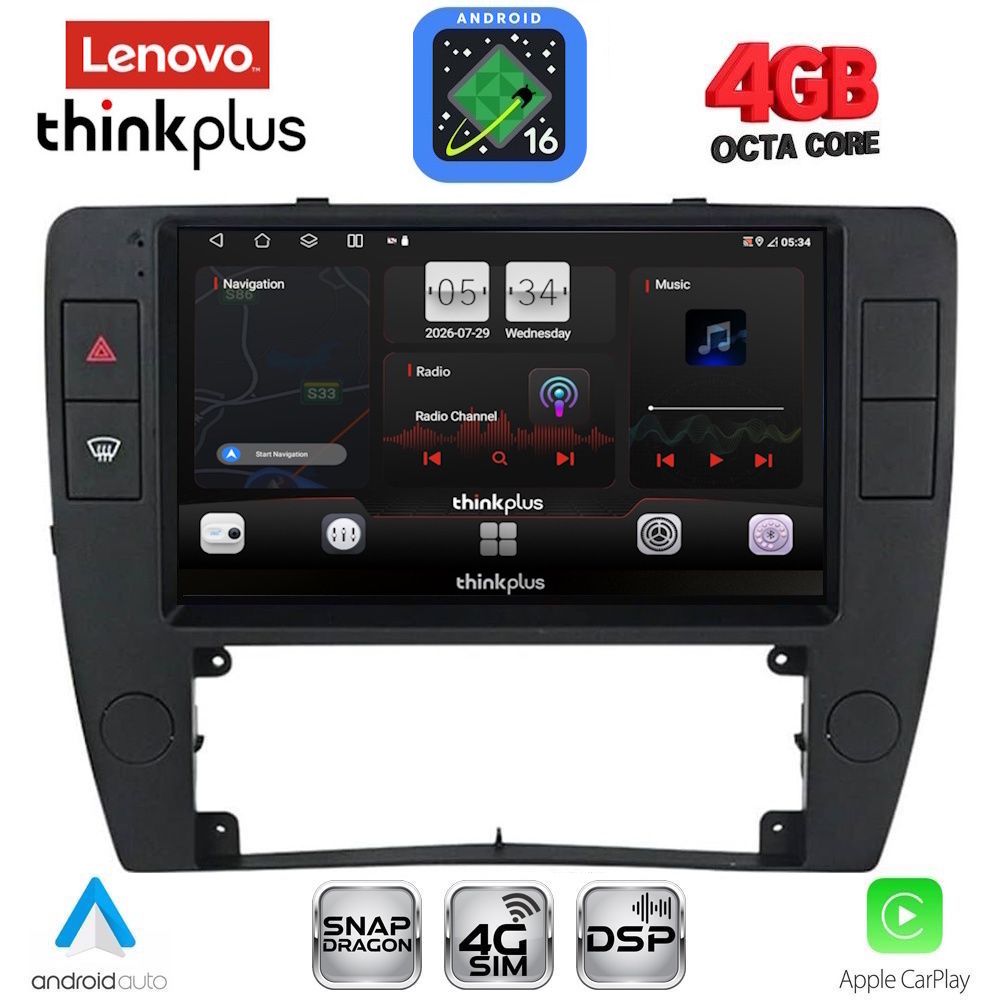 LENOVO LTG 7749_CPA (9inc) MULTIMEDIA TABLET for VW PASSAT mod. 2000-2005