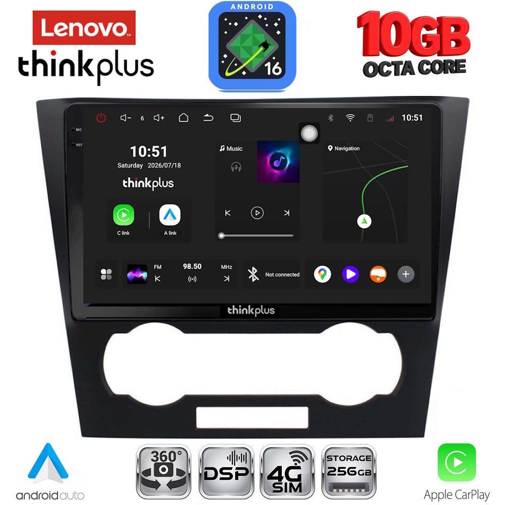 LENOVO LTM 11073_CPA (9inc) MULTIMEDIA TABLET for CHEVROLET EPICA mod. 2006-2011