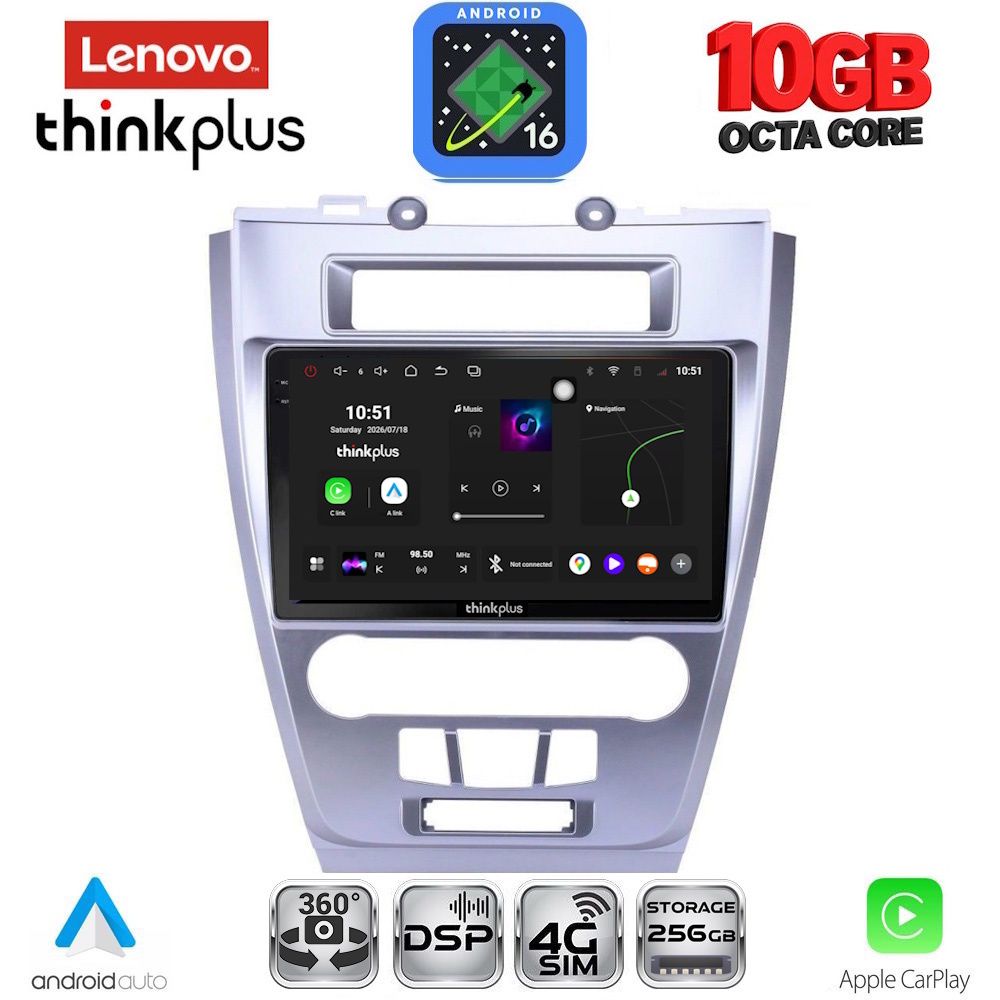 LENOVO LTM 11159_CPA (10inc) MULTIMEDIA TABLET for FORD FUSION mod. 2012-2017