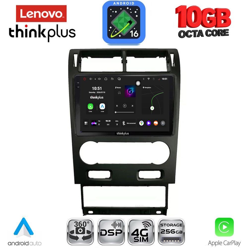 LENOVO LTM 11161A_CPA (9inc) MULTIMEDIA TABLET for FORD MONDEO mod. 2003-2006