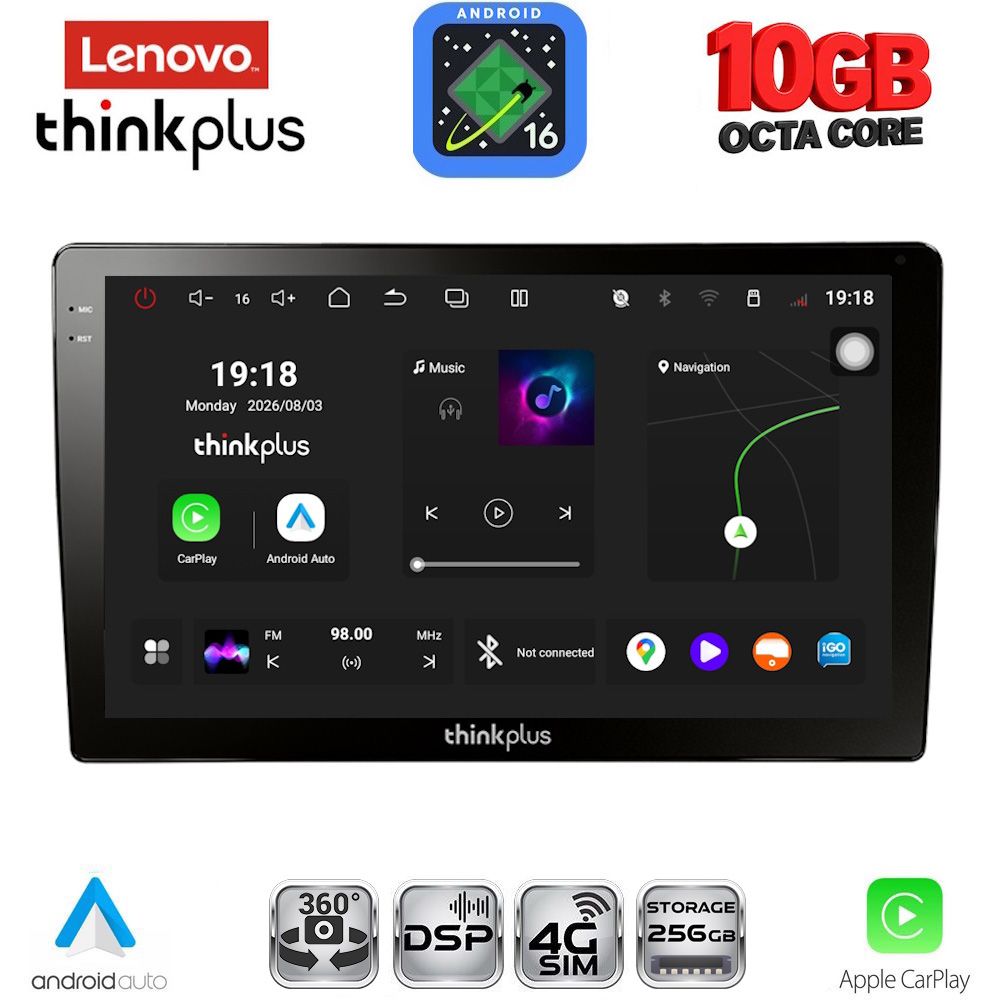 LENOVO LTM 11909_CPA (9inc) MULTIMEDIA TABLET with 4G SIM