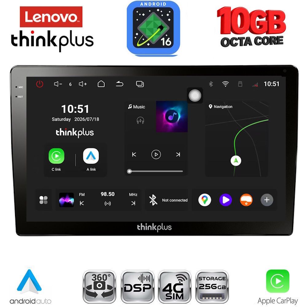 LENOVO LTM 11910_CPA (10.1inc) MULTIMEDIA TABLET with 4G SIM