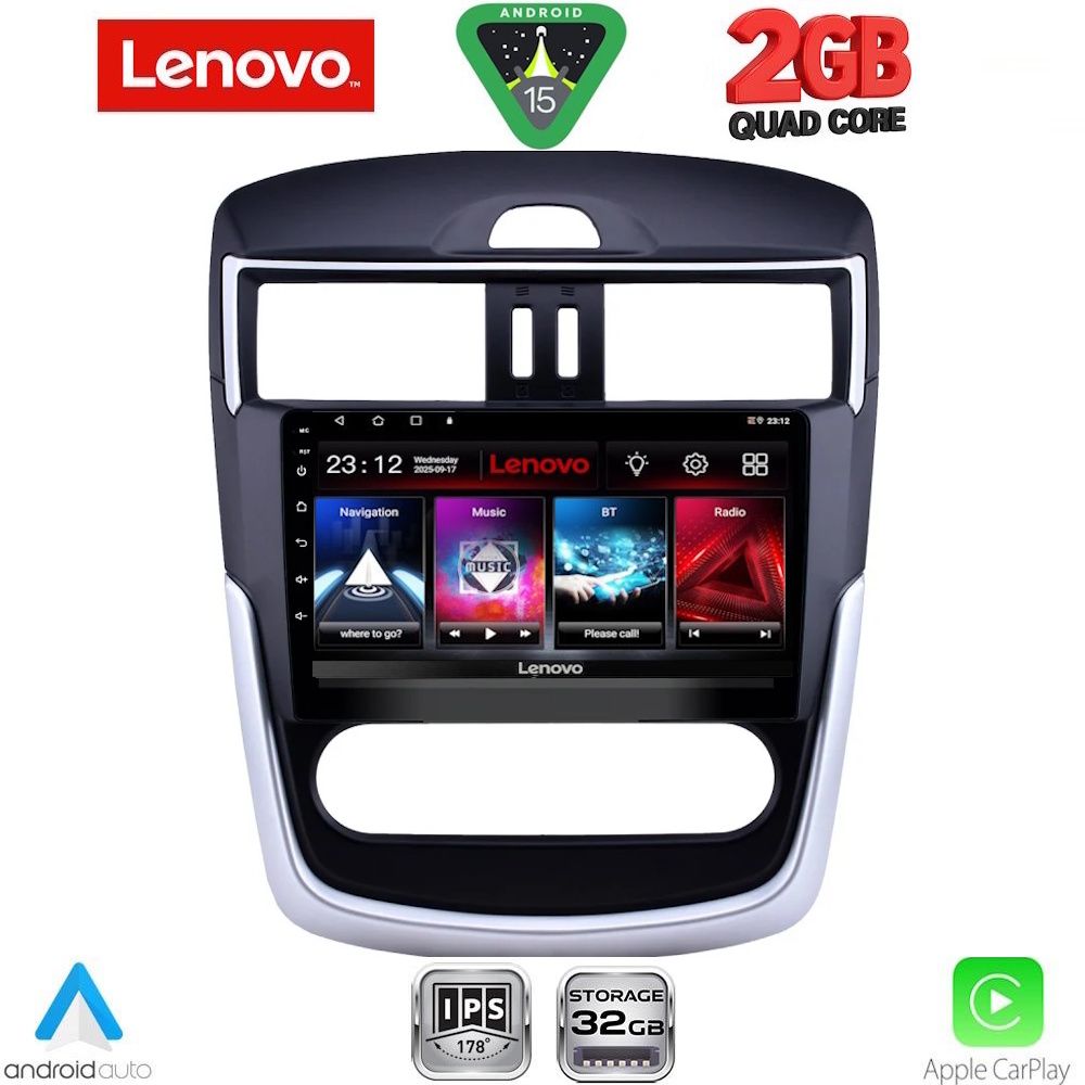 LENOVO LVD 2465B CL_CPA (9inc) MULTIMEDIA TABLET for NISSAN TIIDA mod. 2013-2023 with CLIMA