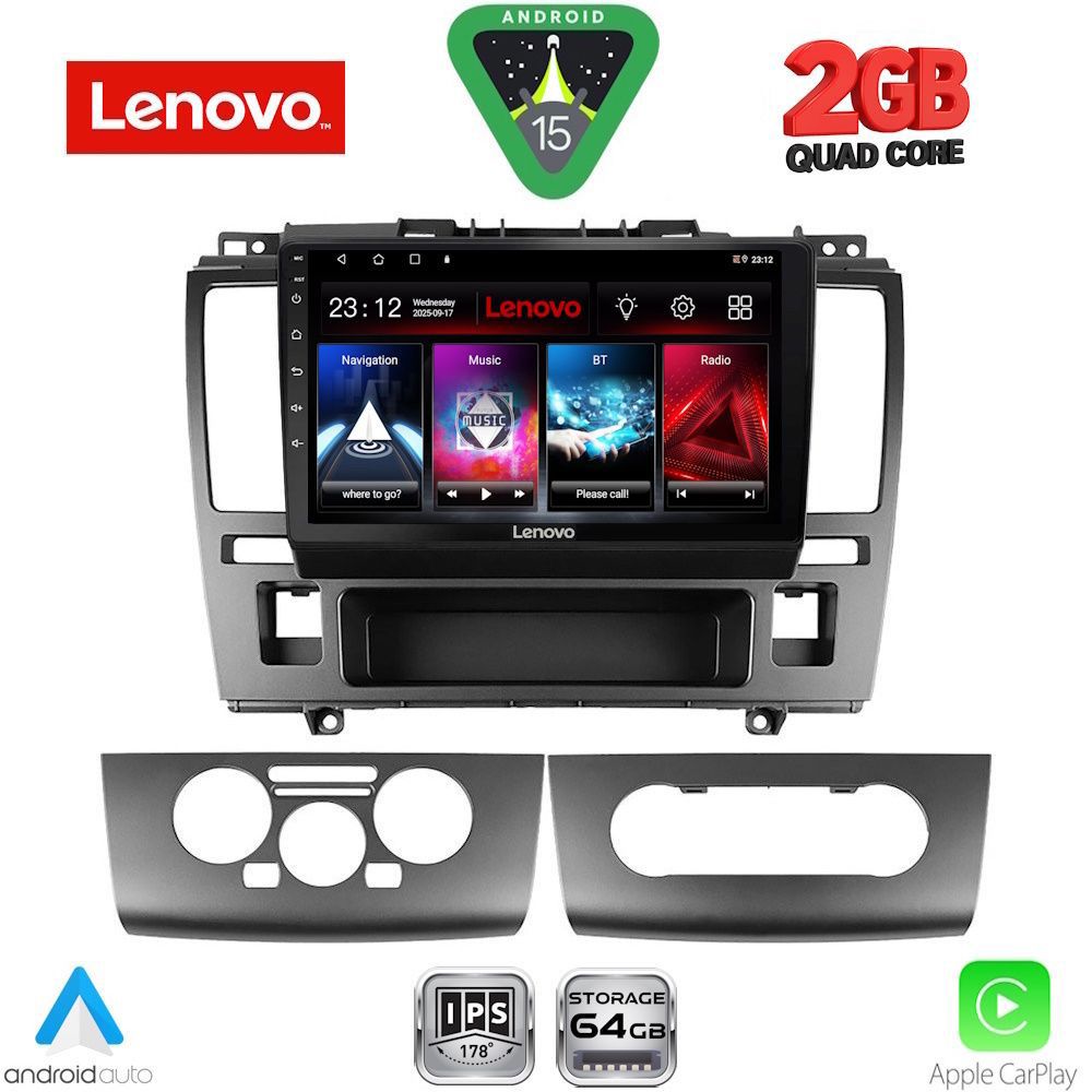 LENOVO LVD 2465A_CPA (9inc) MULTIMEDIA TABLET for NISSAN TIDA mod. 2004-2013