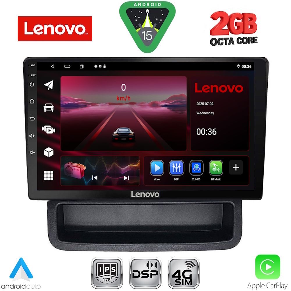 LENOVO LVF 5558B_CPA (10inc) MULTIMEDIA TABLET for OPEL VIVARO – RENAULT TRAFIC - NISSAN PRIMASTAR mod. 2004-2015