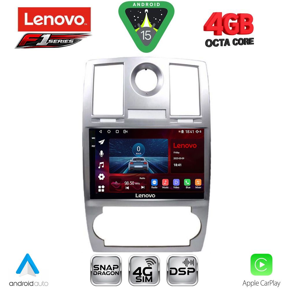 LENOVO SSQ 9285_CPA (9inc) MULTIMEDIA TABLET for CHRYSLER 300C mod. 2005-2010 LENOVO SSQ 9285_CPA (9inc) MULTIMEDIA TABLET for CHRYSLER 300C mod. 2005-2010