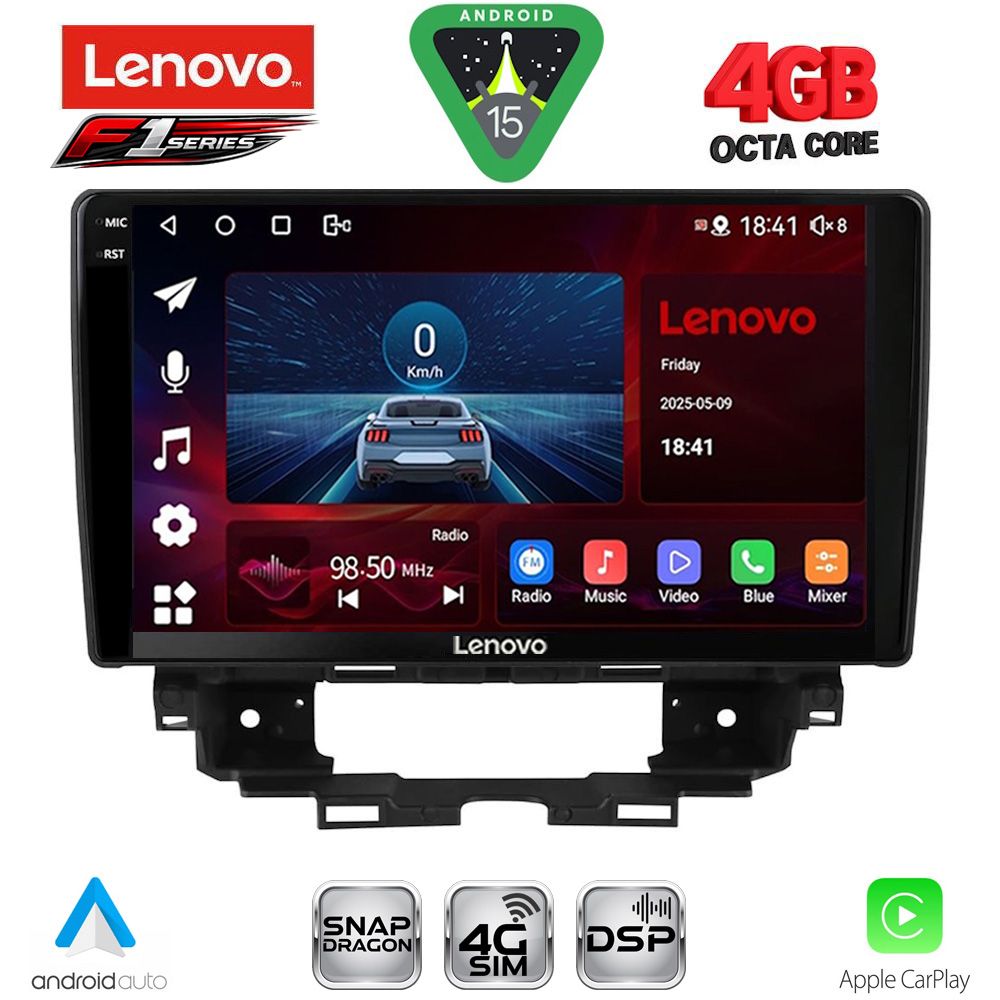 LENOVO SSQ 9557_CPA (10inc) MULTIMEDIA TABLET for RENAULT KANGOO mod. 2021+