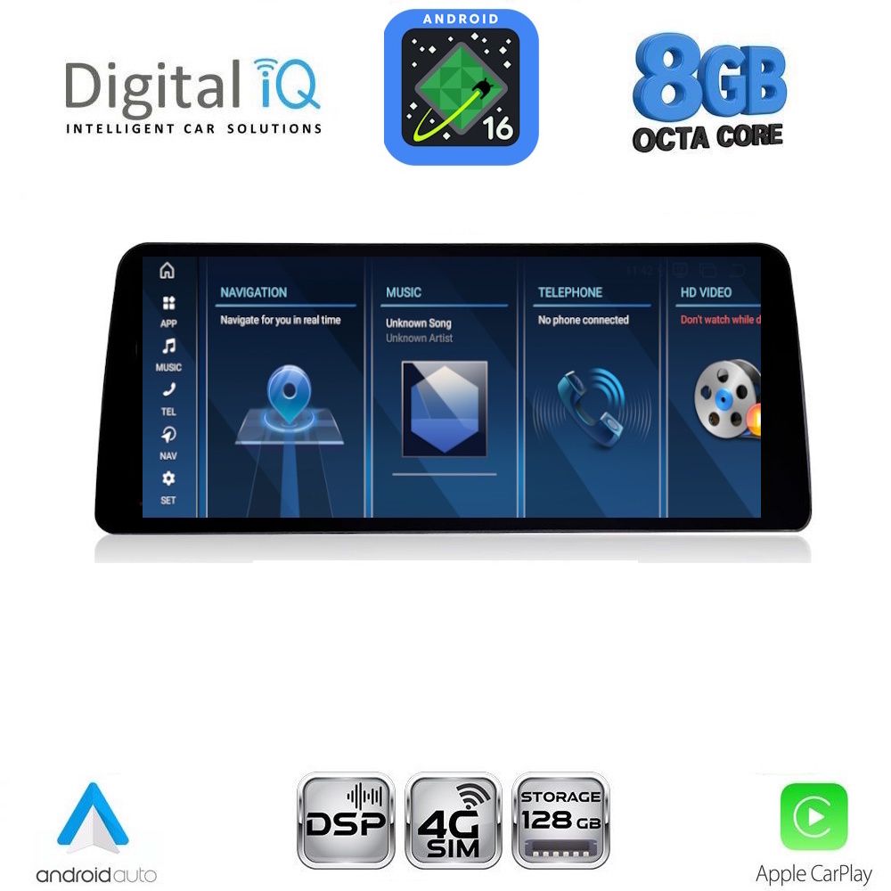 DIGITAL IQ TPG 10954_CPA (10.25'') - (CCC) MULTIMEDIA SYSTEM for BMW S.3 (E90-91-92) mod. 2005-2012