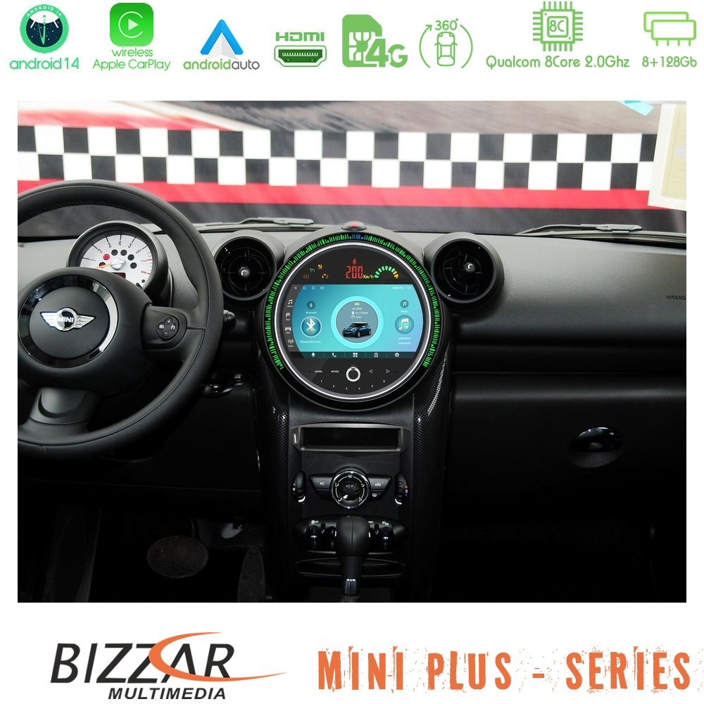 Bizzar OEM Mini Countryman R60 8core Android14 8+128GB Navigation Multimedia System 9" (New 2024 Style) Bizzar OEM Mini Countryman R60 8core Android14 8+128GB Navigation Multimedia System 9" (New 2024 Style)