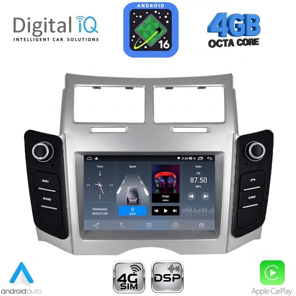 DIGITAL IQ BLG 429_CPA (7″ DECK) MULTIMEDIA OEM for TOYOTA YARIS mod. 2006-2011 DIGITAL IQ BLG 429_CPA (7″ DECK) MULTIMEDIA OEM for TOYOTA YARIS mod. 2006-2011