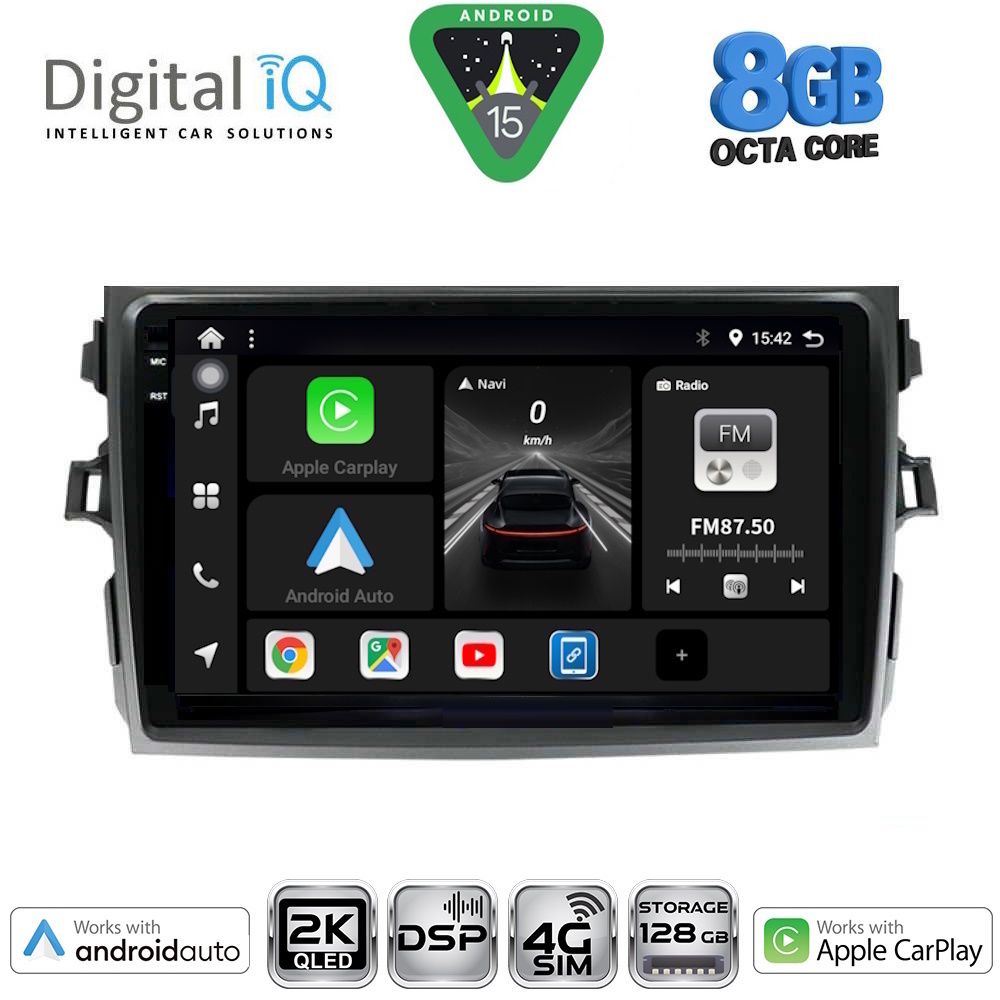 LENOVO LTM 11713_CPA (9inc) MULTIMEDIA TABLET for TOYOTA COROLLA 4D mod. 2006-2012