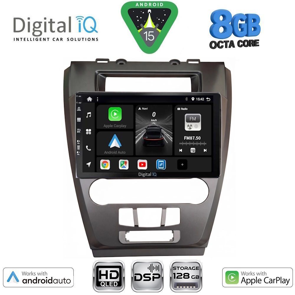 DIGITAL IQ BXF 18159CH_CPAA (10inc) MULTIMEDIA TABLET for FORD FUSION mod. 2012-2017