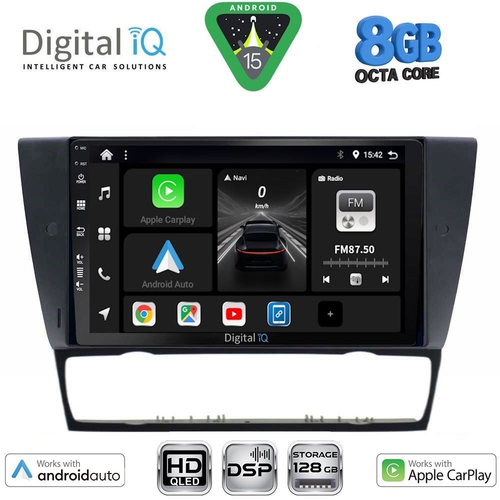 DIGITAL IQ BXF 18043_CPAA (9inc) MULTIMEDIA TABLET for BMW E90-E91-E92-E93 mod. 2005-2012
