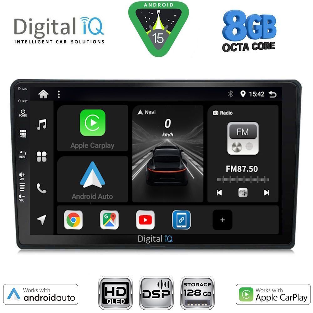 DIGITAL IQ BXF 18086_CPAA (10inc) MULTIMEDIA TABLET for CITROEN C4 - DS4 mod. 2018-2025