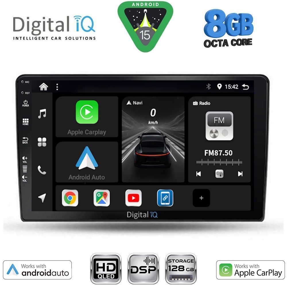 DIGITAL IQ BXF 18105_CPAA (9inc) MULTIMEDIA TABLET for DACIA DUSTER mod. 2024+